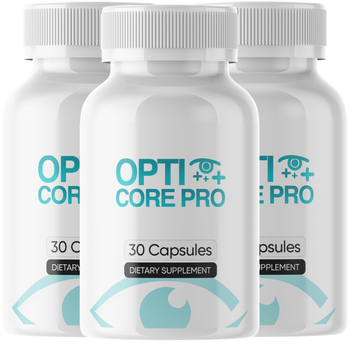OptiCore Pro™ eye health & vision support — 3 bottles